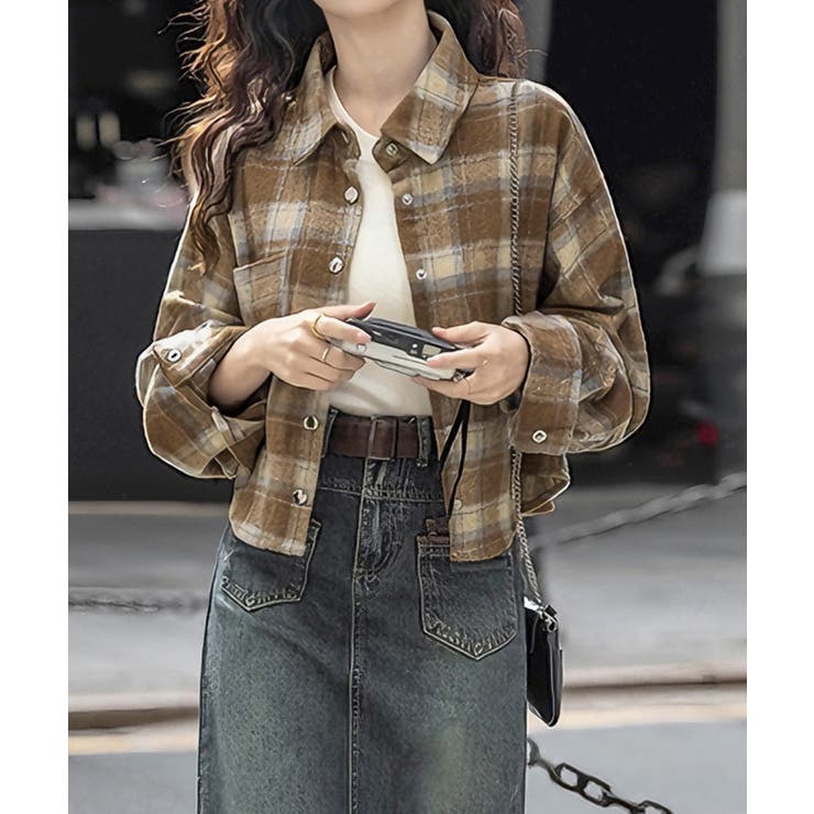 レディースライトアウター ヴィンテージライク 羽織り | SUNSHINE CLOSET | 詳細画像3 