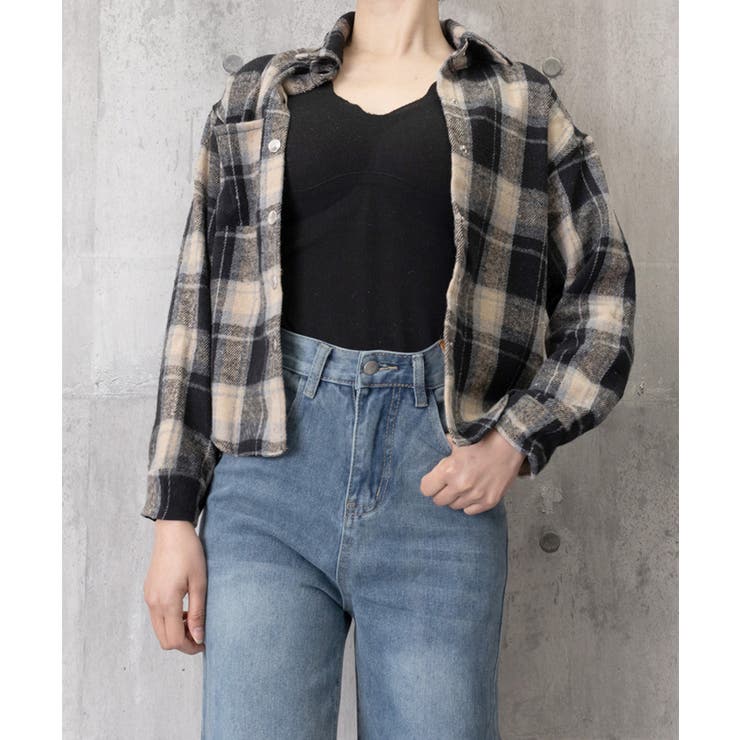 レディースライトアウター ヴィンテージライク 羽織り | SUNSHINE CLOSET | 詳細画像5 