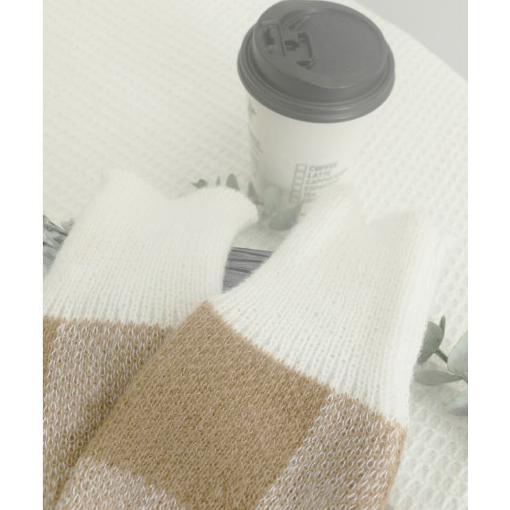 チェック柄ニット ショート丈 長袖ニット | SUNSHINE CLOSET | 詳細画像13 