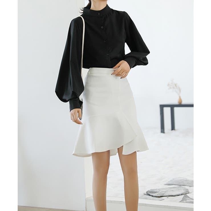 シャツブラウス 韓国風 長袖トップス | SUNSHINE CLOSET | 詳細画像6 