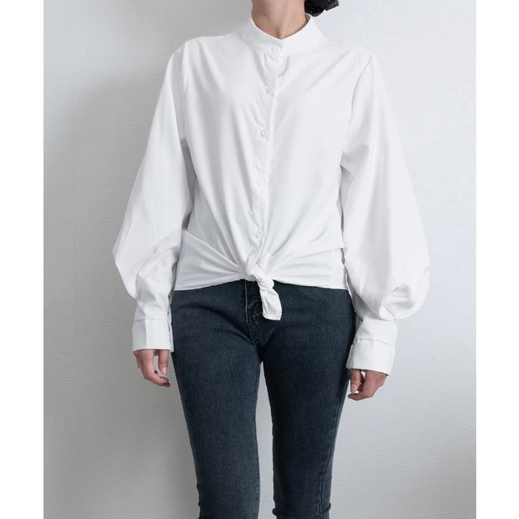 シャツブラウス 韓国風 長袖トップス | SUNSHINE CLOSET | 詳細画像7 