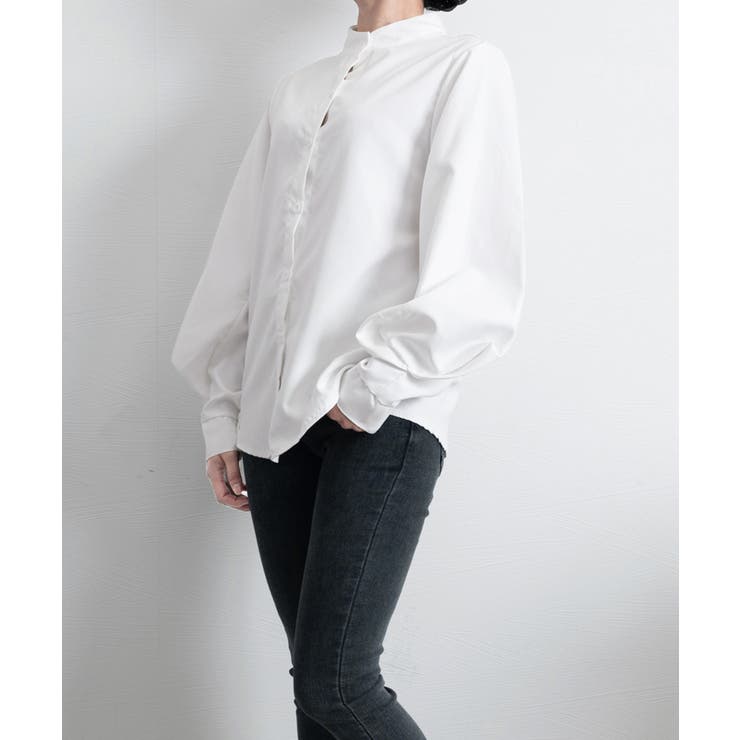 シャツブラウス 韓国風 長袖トップス | SUNSHINE CLOSET | 詳細画像8 
