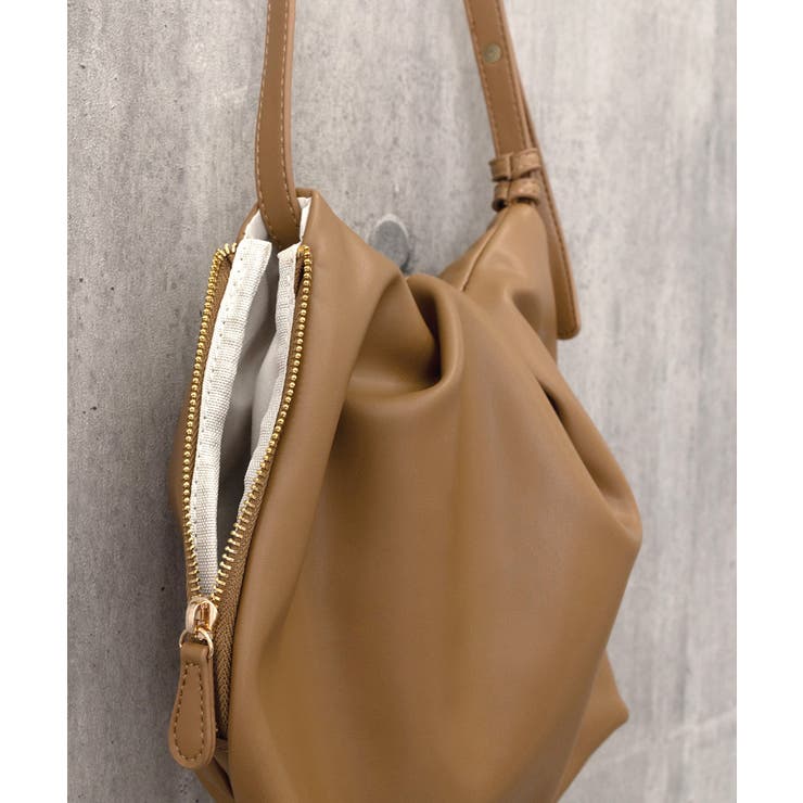 ショルダーバッグ 韓国風 ギャザーバッグ | SUNSHINE CLOSET | 詳細画像15 