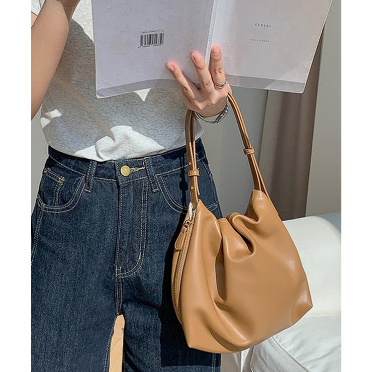 ショルダーバッグ 韓国風 ギャザーバッグ | SUNSHINE CLOSET | 詳細画像5 