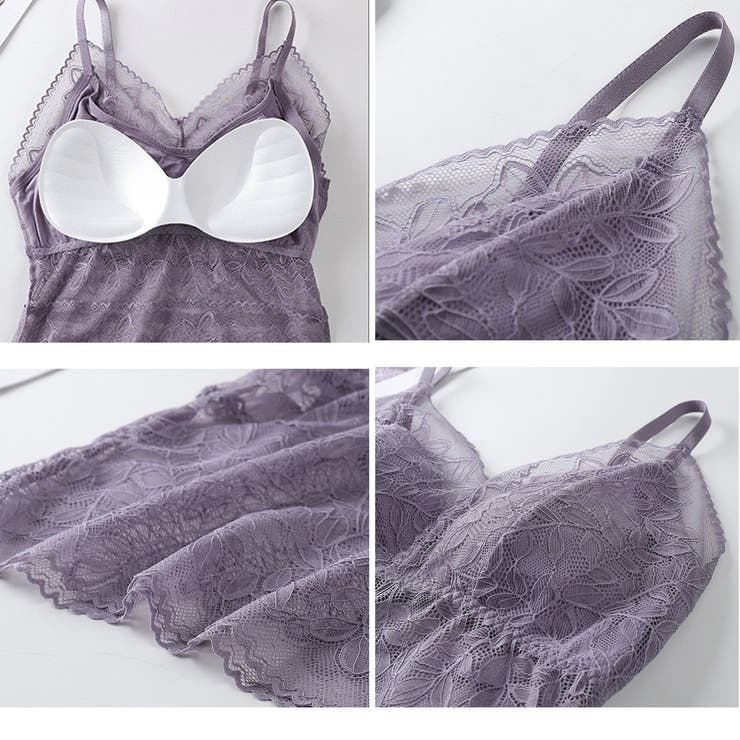 キャミソール 総レース カップ付き | SUNSHINE CLOSET | 詳細画像9 