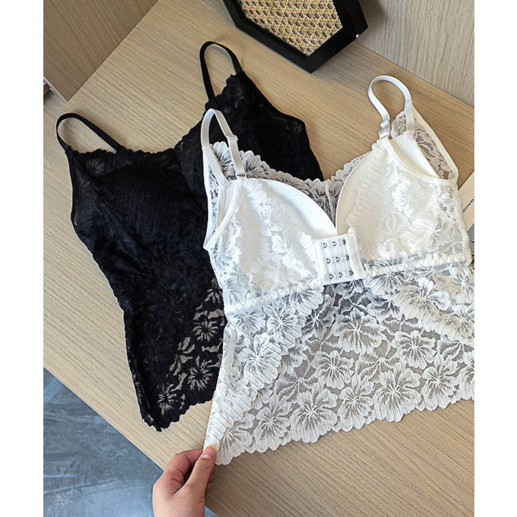 総レースキャミソール カップ付き 花柄 | SUNSHINE CLOSET | 詳細画像12 