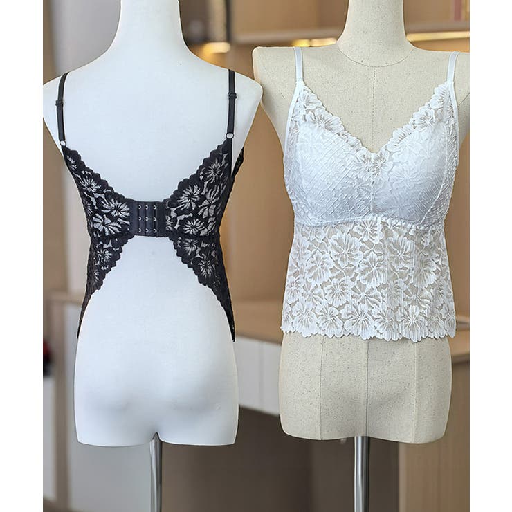 総レースキャミソール カップ付き 花柄 | SUNSHINE CLOSET | 詳細画像8 