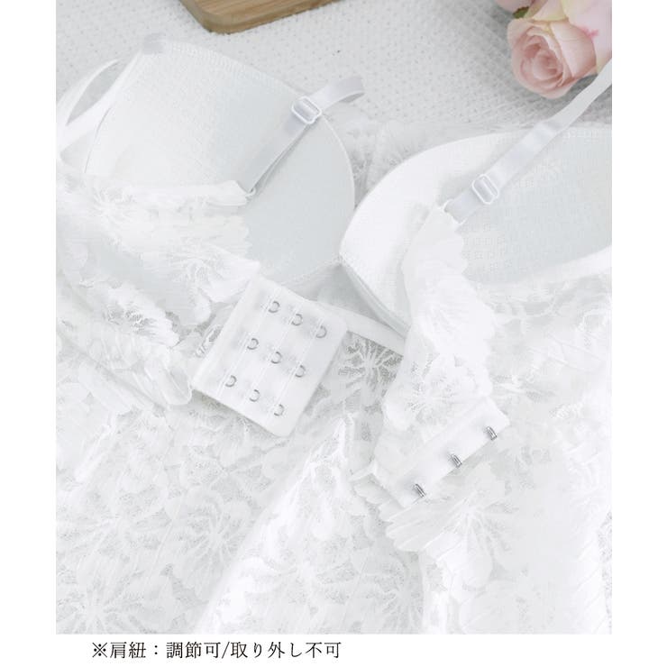 総レースキャミソール カップ付き 花柄 | SUNSHINE CLOSET | 詳細画像9 