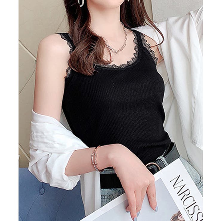 レディースキャミソール 韓国風 ノースリーブトップス | SUNSHINE CLOSET | 詳細画像2 