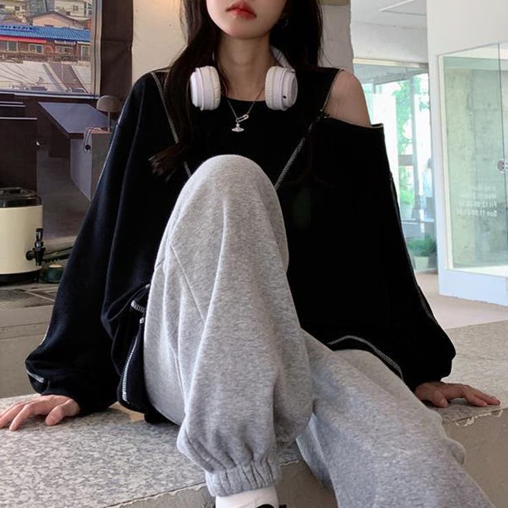 ロングtシャツ カットソー 春秋冬 無地 | SUNSHINE CLOSET | 詳細画像8 