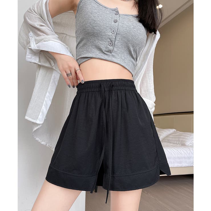 短パン ハイウエスト 韓国風夏服 | SUNSHINE CLOSET | 詳細画像6 
