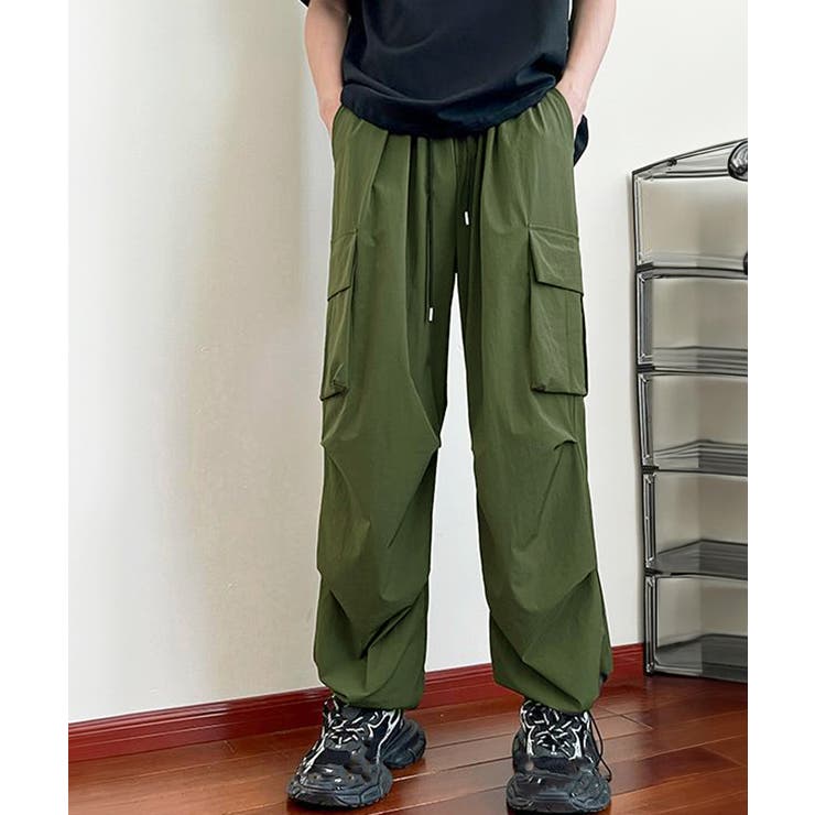 カーゴパンツ メンズゆったりワイドパンツ | SUNSHINE CLOSET | 詳細画像1 