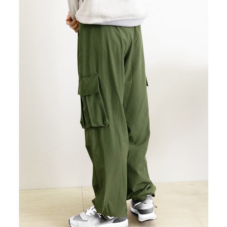 カーゴパンツ メンズゆったりワイドパンツ | SUNSHINE CLOSET | 詳細画像10 