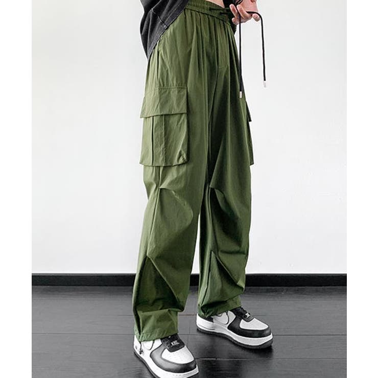 カーゴパンツ メンズゆったりワイドパンツ | SUNSHINE CLOSET | 詳細画像2 