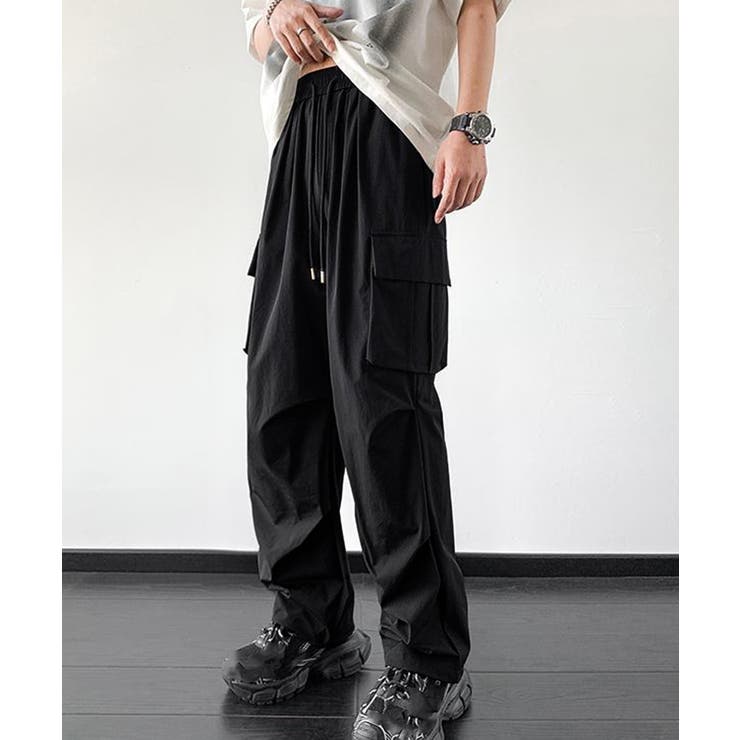 カーゴパンツ メンズゆったりワイドパンツ | SUNSHINE CLOSET | 詳細画像6 