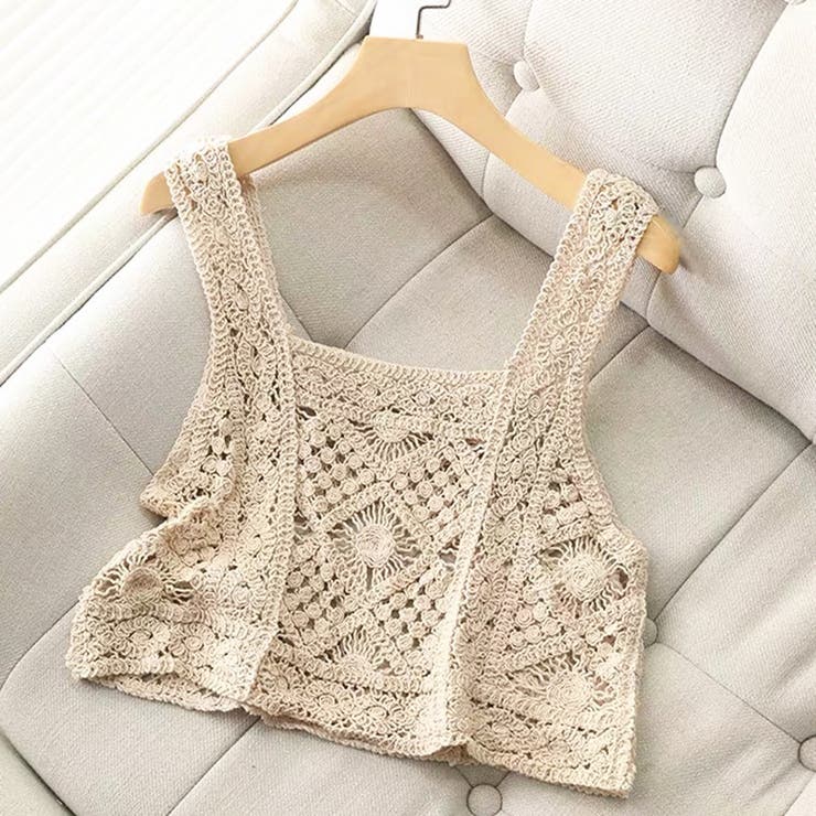 タンクトップ スクエアネック ビスチェ | SUNSHINE CLOSET | 詳細画像6 