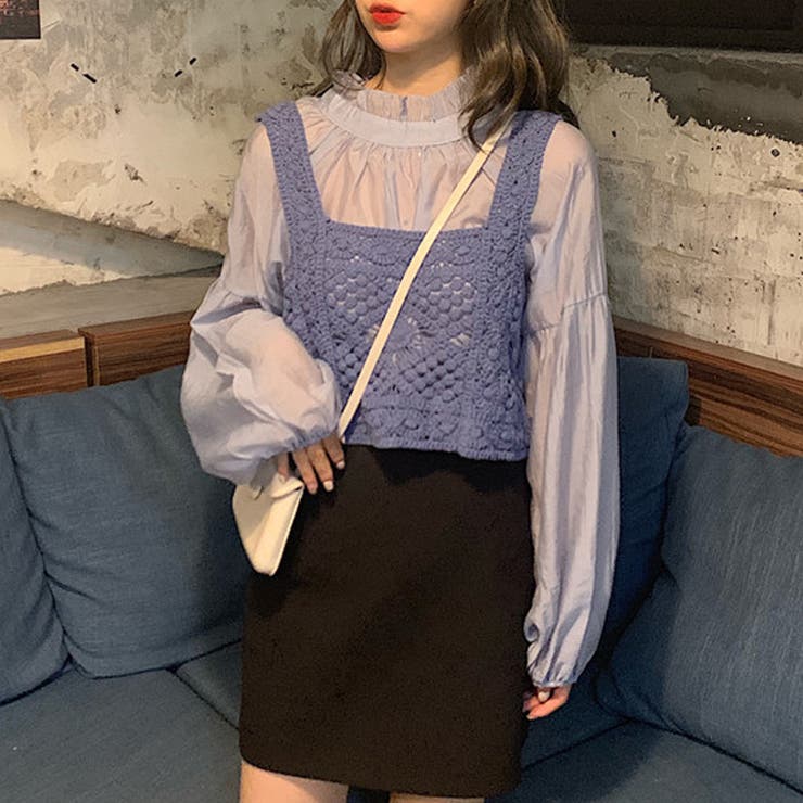 タンクトップ スクエアネック ビスチェ | SUNSHINE CLOSET | 詳細画像7 