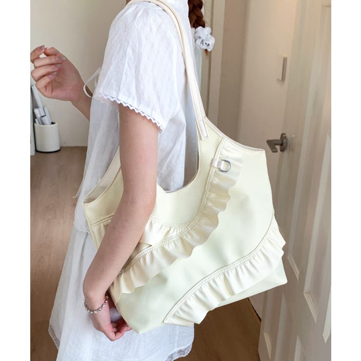 トートバッグ 大容量 肩掛けバッグ 合皮 | SUNSHINE CLOSET | 詳細画像1 