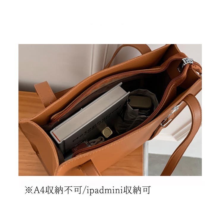トートバッグ PUレザー レディース[品番：AGCW0006095