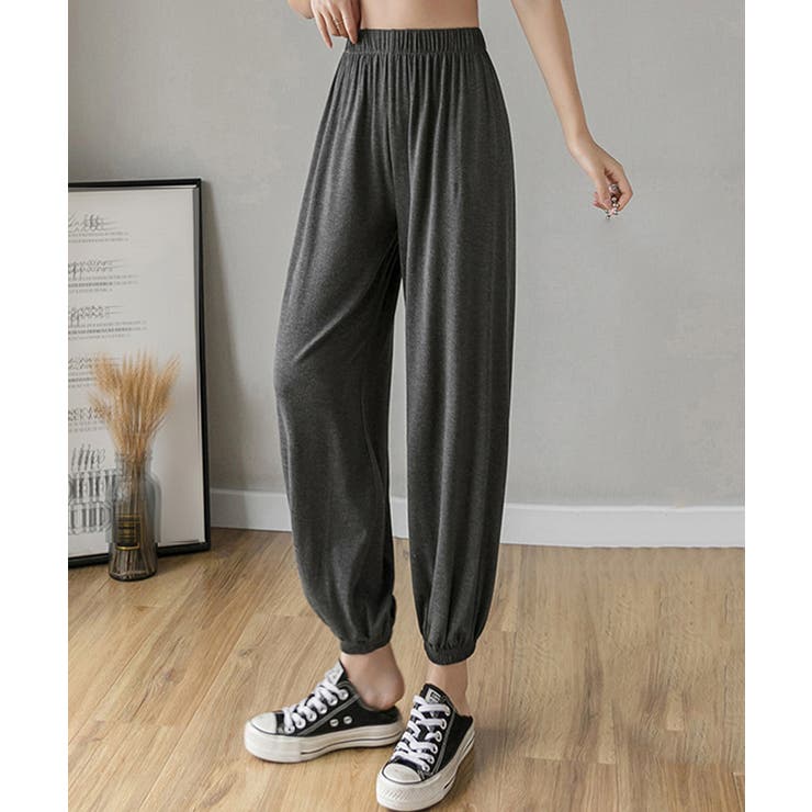 ジョガーパンツ ウエストゴム ゆったり | SUNSHINE CLOSET | 詳細画像1