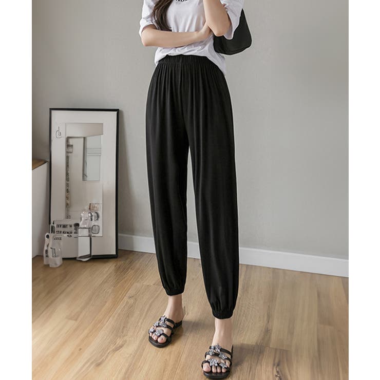 ジョガーパンツ ウエストゴム ゆったり | SUNSHINE CLOSET | 詳細画像3