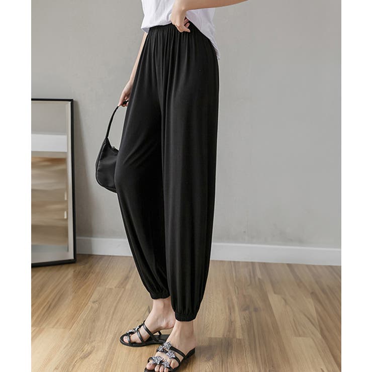 ジョガーパンツ ウエストゴム ゆったり | SUNSHINE CLOSET | 詳細画像7