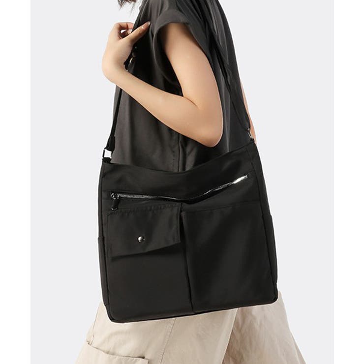 ショルダーバッグ A4大容量 男女兼用鞄 | SUNSHINE CLOSET | 詳細画像4 