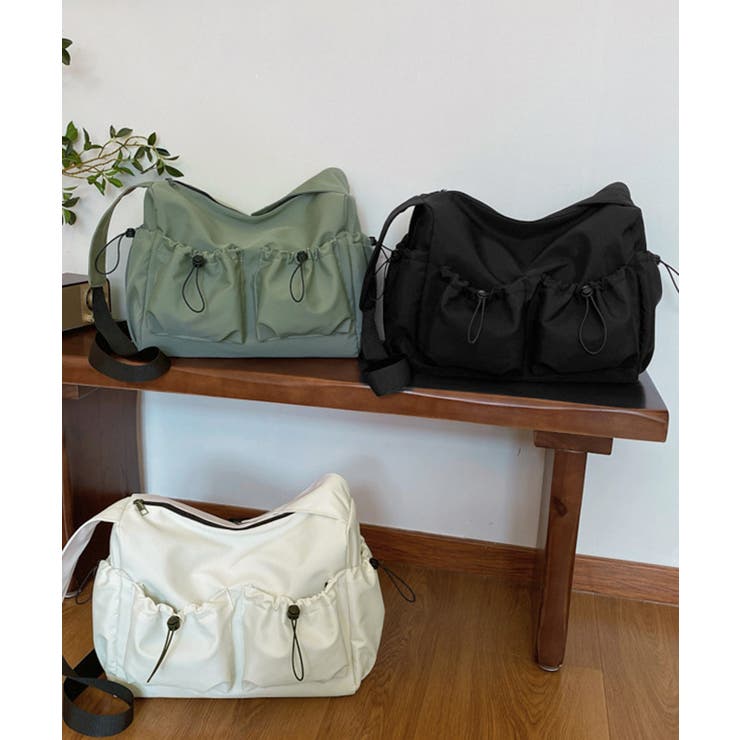 ショルダーバッグ 大容量 ユニセックス鞄 | SUNSHINE CLOSET | 詳細画像9 