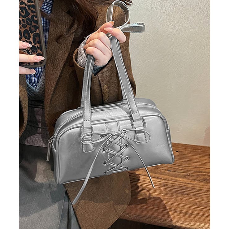 トートバッグ PUレザーバッグ ツヤ感 | SUNSHINE CLOSET | 詳細画像6 