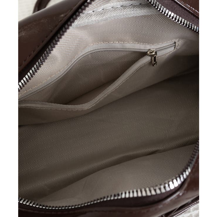 トートバッグ PUレザーバッグ ツヤ感 | SUNSHINE CLOSET | 詳細画像9 