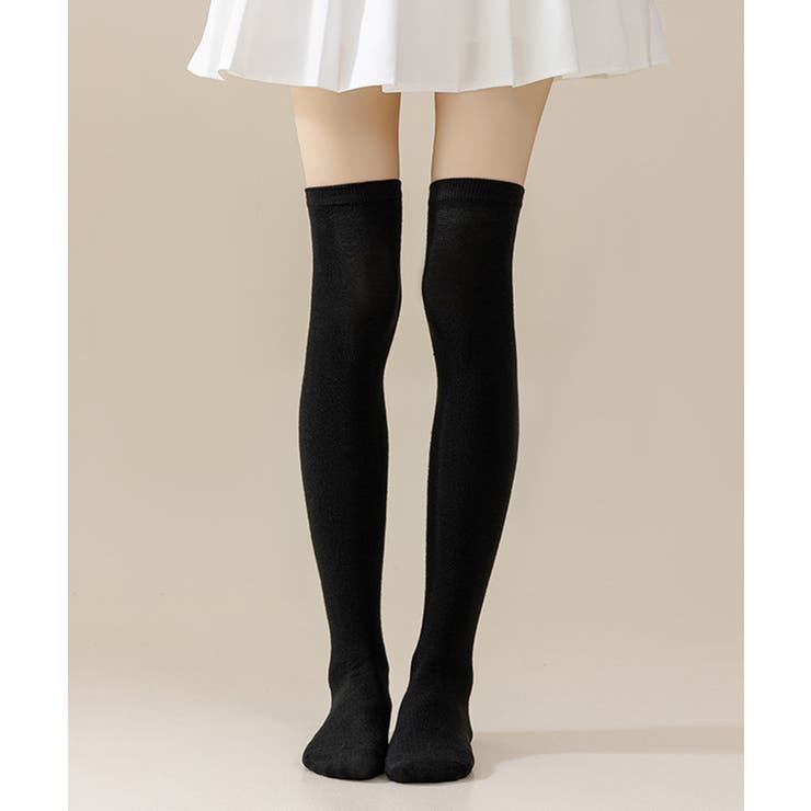 ロングソックス ブラック 通学靴下 | SUNSHINE CLOSET | 詳細画像3 