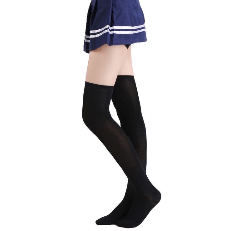 ロングソックス ブラック 通学靴下 | SUNSHINE CLOSET | 詳細画像4 