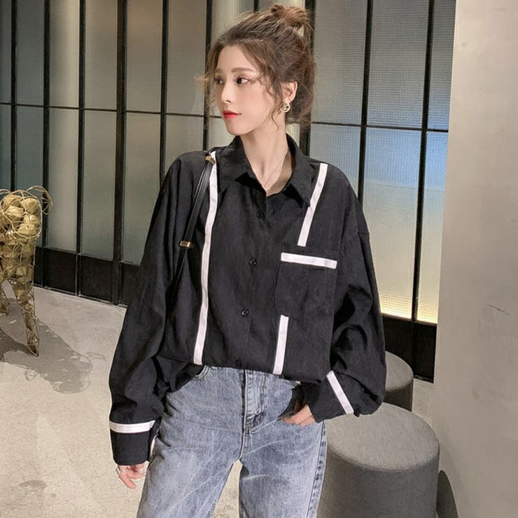 ブラック | シャツブラウス 長袖 レディース 春秋夏 | SUNSHINE CLOSET