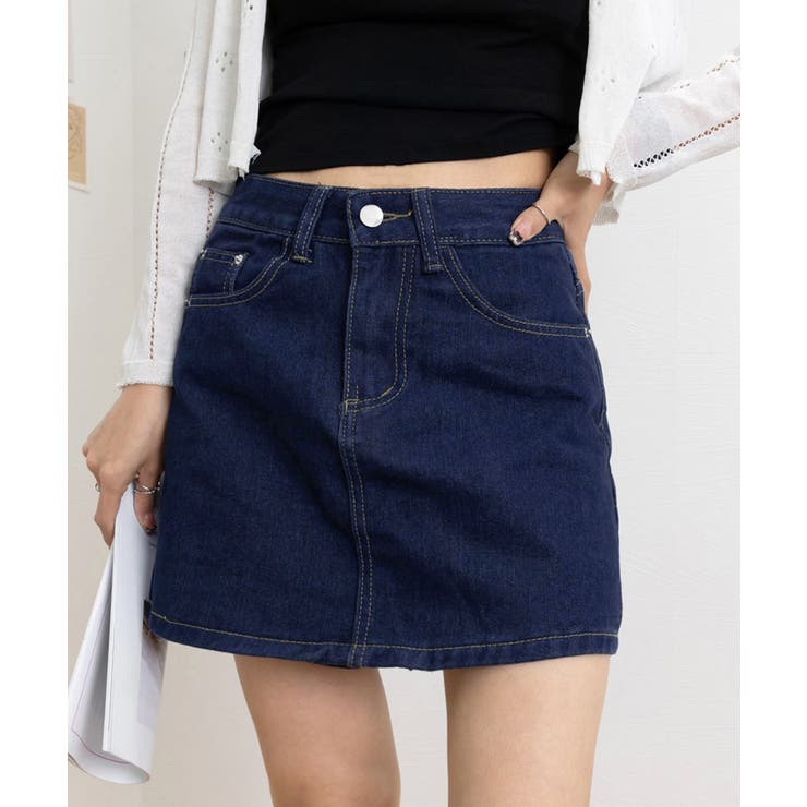 デニムスカパンハイウエストショートパンツ | SUNSHINE CLOSET | 詳細画像15 