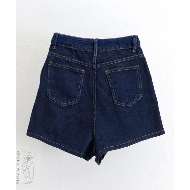 デニムスカパンハイウエストショートパンツ | SUNSHINE CLOSET | 詳細画像19 