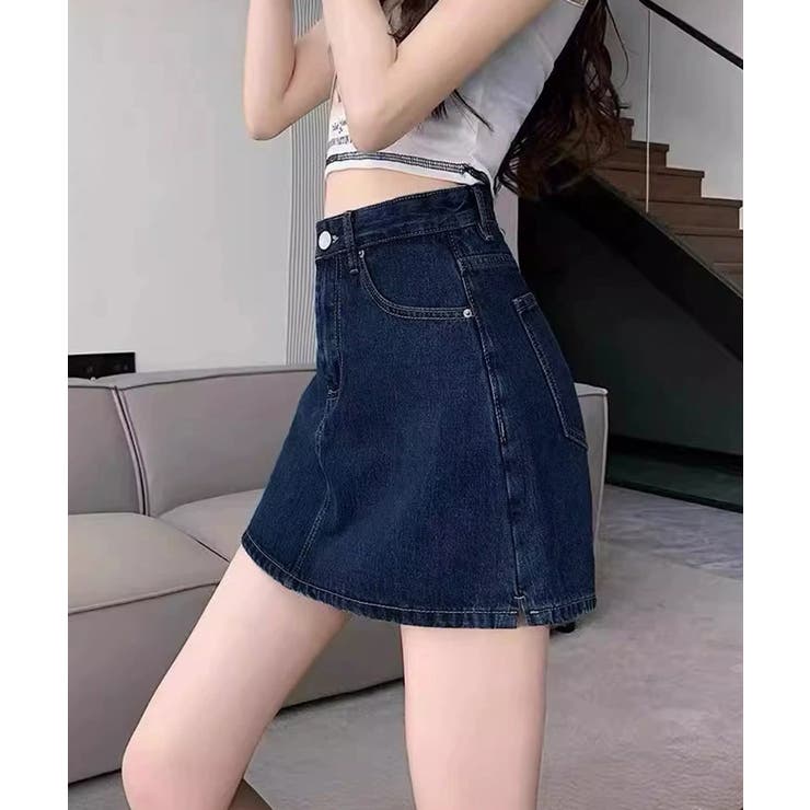 デニムスカパンハイウエストショートパンツ | SUNSHINE CLOSET | 詳細画像2 
