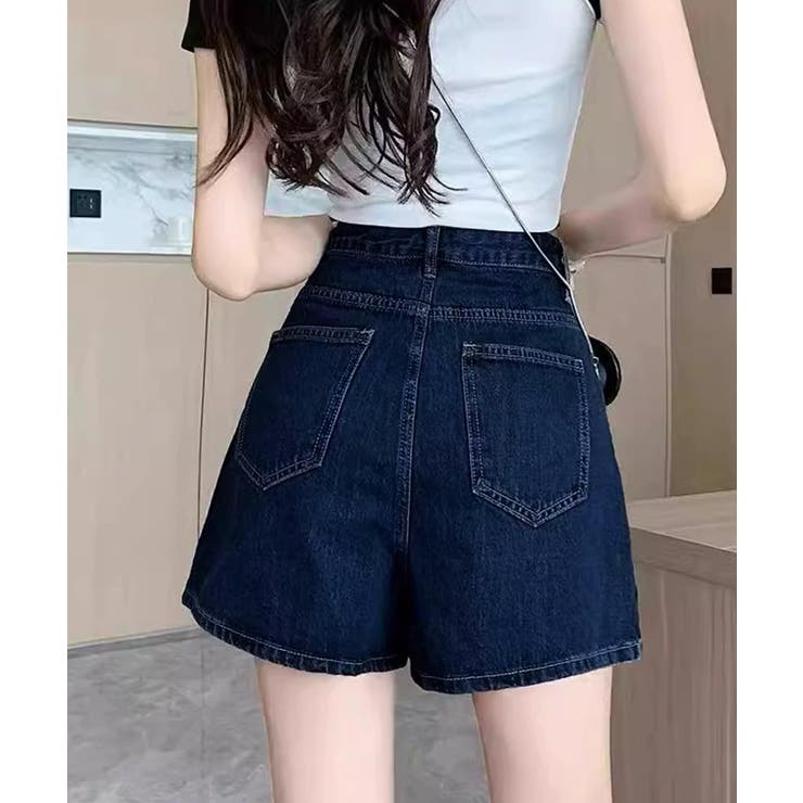 デニムスカパンハイウエストショートパンツ | SUNSHINE CLOSET | 詳細画像5 