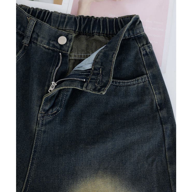 ダメージバギーデニムパンツヴィンテージ風 | SUNSHINE CLOSET | 詳細画像24 