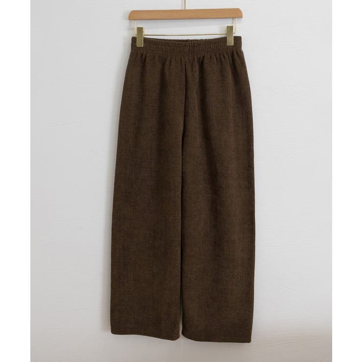 裏起毛ワイドパンツ あったかニットパンツ | SUNSHINE CLOSET | 詳細画像33 