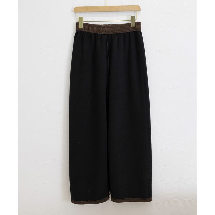 裏起毛ワイドパンツ あったかニットパンツ | SUNSHINE CLOSET | 詳細画像34 