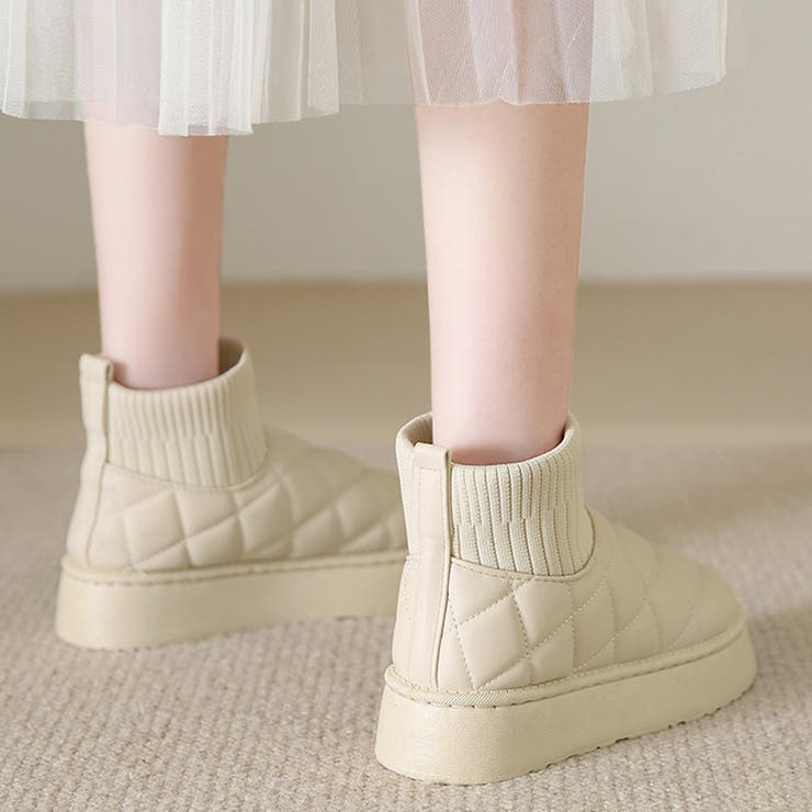 ムートンブーツ キルティング裏起毛ブーツ | SUNSHINE CLOSET | 詳細画像11 