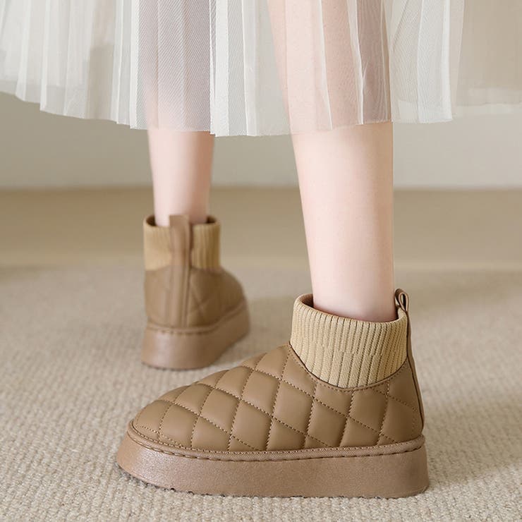 ムートンブーツ キルティング裏起毛ブーツ | SUNSHINE CLOSET | 詳細画像13 