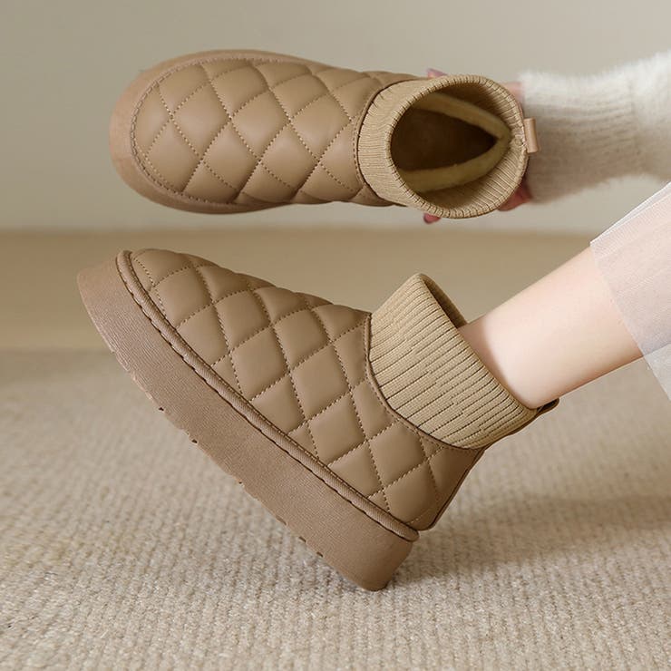 ムートンブーツ キルティング裏起毛ブーツ | SUNSHINE CLOSET | 詳細画像14 