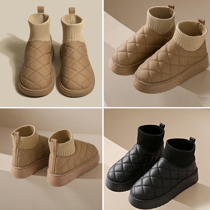 ムートンブーツ キルティング裏起毛ブーツ | SUNSHINE CLOSET | 詳細画像3 