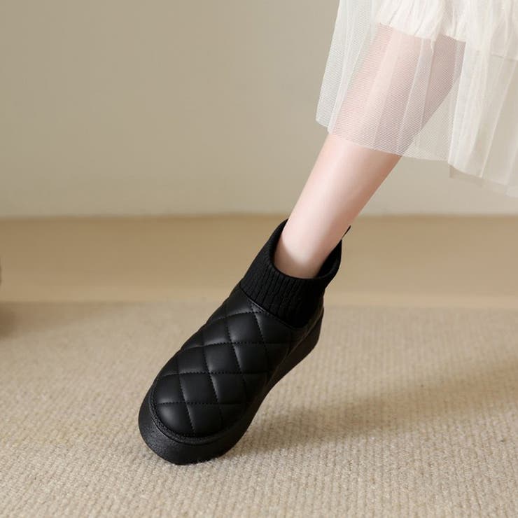 ムートンブーツ キルティング裏起毛ブーツ | SUNSHINE CLOSET | 詳細画像7 