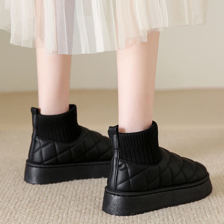 ムートンブーツ キルティング裏起毛ブーツ | SUNSHINE CLOSET | 詳細画像8 