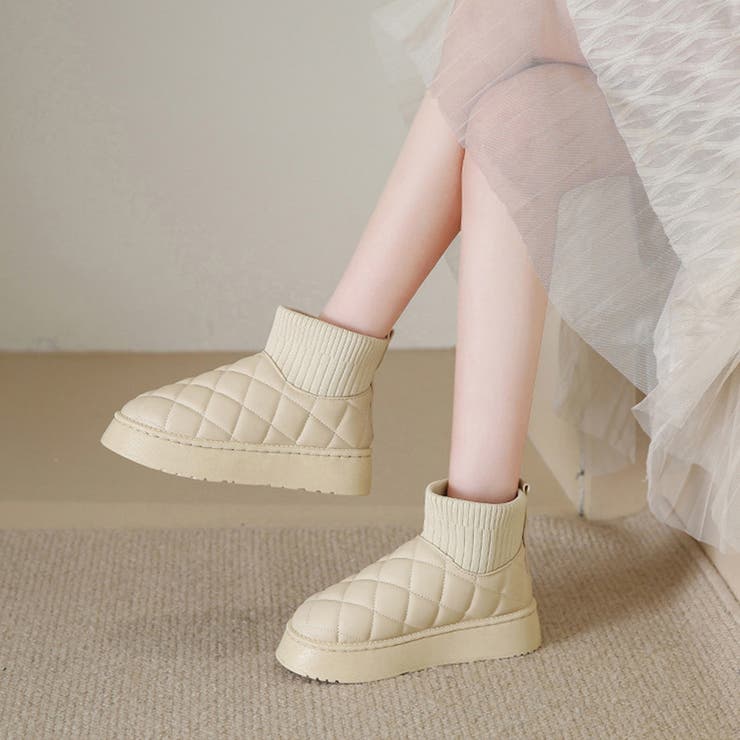 ムートンブーツ キルティング裏起毛ブーツ | SUNSHINE CLOSET | 詳細画像9 