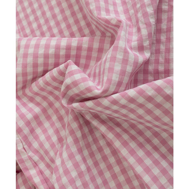 チェック柄ワイドパンツ ハイウエスト薄手 | SUNSHINE CLOSET | 詳細画像34 