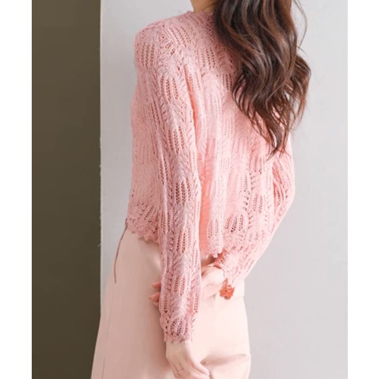 透かし編みカーディガンフェミニン夏羽織り | SUNSHINE CLOSET | 詳細画像19 