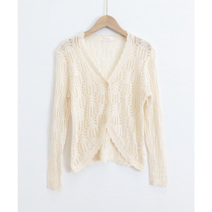 透かし編みカーディガンフェミニン夏羽織り | SUNSHINE CLOSET | 詳細画像27 